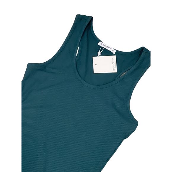 Mangopop,‎ Green Bodysuit, Size S, KB160 - Picture 1 of 3
